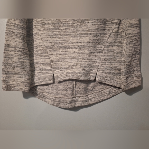Anthropologie Saturday Sunday Womens Gray High Low Cowl Neck Pullover  XXS - Picture 2 of 8